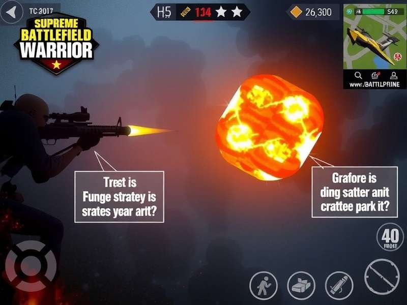 Supreme Battlefield Warrior intense gameplay screenshot